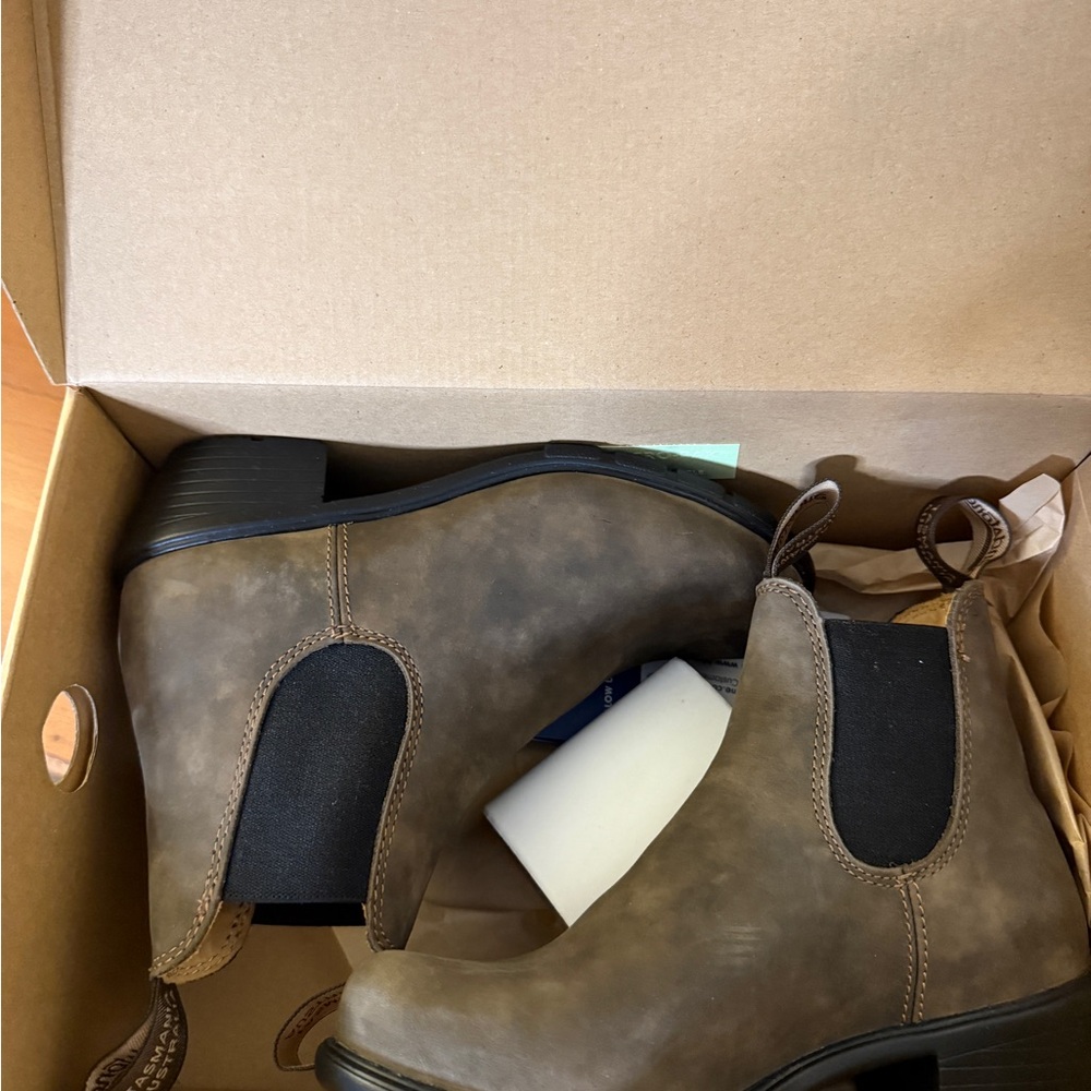 Blundstone Black Sole Leather Boots
